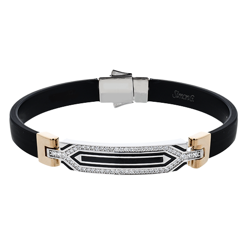 Gent Bracelet in 18k Gold with Diamonds