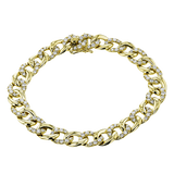 Bracelet in 18k Gold with Diamonds