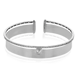 Bangle in 18k Gold with Diamonds