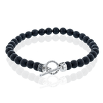 Gent Bracelet in 14k Gold with Diamonds