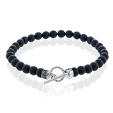 Gent Bracelet in 14k Gold with Diamonds