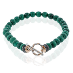 Gent Bracelet in 14k Gold with Diamonds