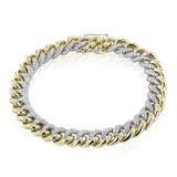 Bracelet in 18k Gold with Diamonds