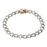 Bracelet in 18k Gold with Diamonds