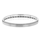 Bangle in 18k Gold with Diamonds