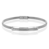 Bangle in 18k Gold with Diamonds