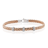 Bangle in 18k Gold with Diamonds