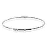 Bangle in 18k Gold with Diamonds
