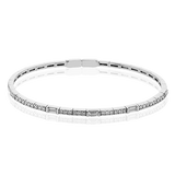 Bangle in 18k Gold with Diamonds