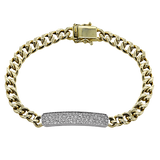 Bracelet in 18k Gold with Diamonds