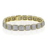 Bracelet in 18k Gold with Diamonds