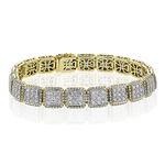 Bracelet in 18k Gold with Diamonds