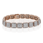 Bracelet in 18k Gold with Diamonds