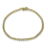 Bracelet in 18k Gold with Diamonds