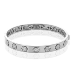 Bangle in 18k Gold with Diamonds