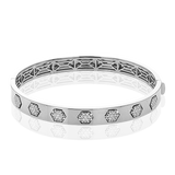 Bangle in 18k Gold with Diamonds