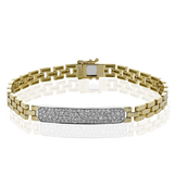 Bracelet in 18k Gold with Diamonds