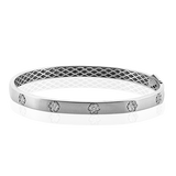 Bangle in 18k Gold with Diamonds