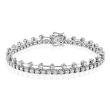 Bracelet in 18k Gold with Diamonds
