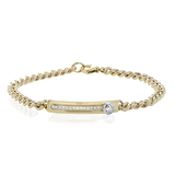 Bracelet in 18k Gold with Diamonds