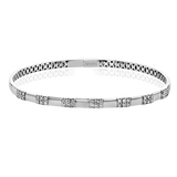 Bangle in 18k Gold with Diamonds