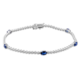 Color Bracelet in 18k Gold with Diamonds