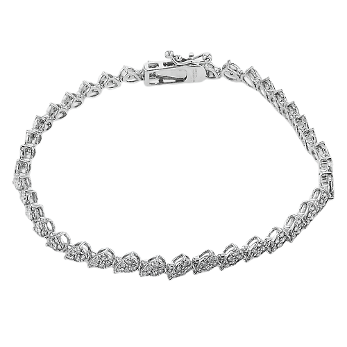 Bracelet in 18k Gold with Diamonds