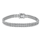 Bracelet in 18k Gold with Diamonds