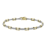 Bracelet in 18k Gold with Diamonds