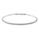 Bangle in 18k Gold with Diamonds