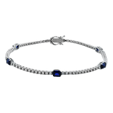 Color Bracelet in 18k Gold with Diamonds