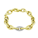 Bracelet in 18k Gold with Diamonds