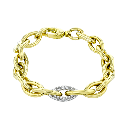 Bracelet in 18k Gold with Diamonds