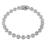 Bracelet in 18k Gold with Diamonds
