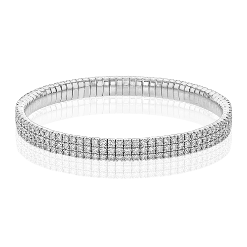 Bangle in 18k Gold with Diamonds
