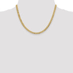 14k 4.7mm Lightweight Flat Cuban Chain