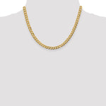 14k 5.9mm Lightweight Flat Cuban Chain