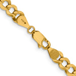 14k 5.9mm Lightweight Flat Cuban Chain