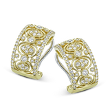 Earring in 18k Gold with Diamonds
