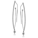 Earring in 18k Gold with Diamonds