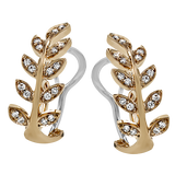 Earring in 18k Gold with Diamonds