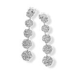 Earring in 18k Gold with Diamonds