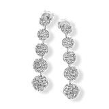 Earring in 18k Gold with Diamonds