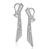 Earring in 18k Gold with Diamonds