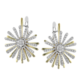 Earring in 18k Gold with Diamonds