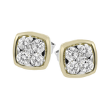Earring in 18k Gold with Diamonds