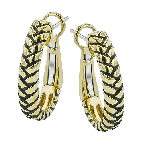 Hoop Earring in 18k Gold