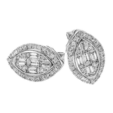 Earring in 18k Gold with Diamonds