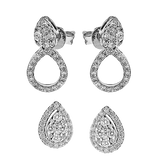 Earring in 18k Gold with Diamonds