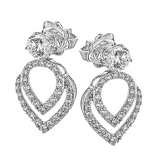 Earring in 18k Gold with Diamonds